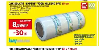 Hubo DAKISOLATIE “EXPERT” VOOR HELLEND DAK 15 cm aanbieding