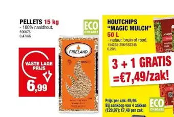 Hubo PELLETS 15 kg aanbieding