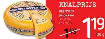 Spar Colruyt Beemster jonge kaas aanbieding