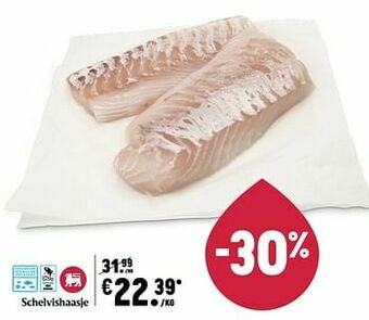 Delhaize Schelvishaasje aanbieding
