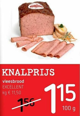 Spar Colruyt Vleesbrood excellent aanbieding