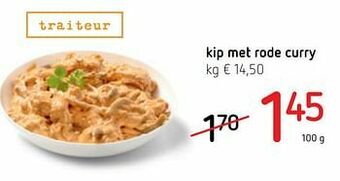 Kip met rode curry