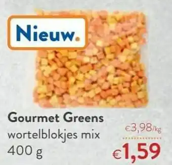 OKay Gourmet greens wortelblokjes mix aanbieding