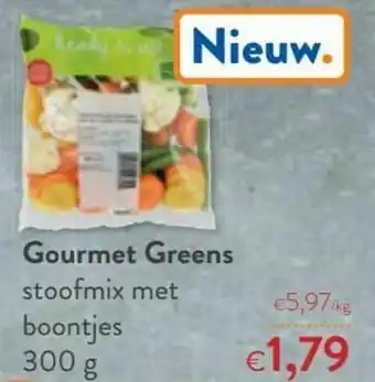 OKay Gourmet greens stoofmix met boontjes aanbieding