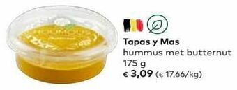Bio Planet Tapas y mas hummus met butternut aanbieding