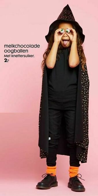 HEMA Melkchocolade oogballen aanbieding