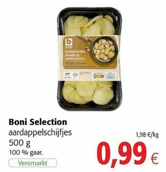 Colruyt Boni selection aardappelschijfjes aanbieding