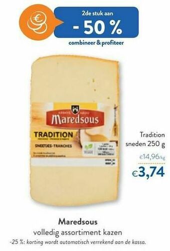 OKay Maredsous tradition sneden aanbieding