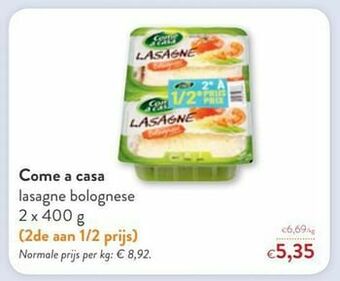 OKay Come a casa lasagne bolognese aanbieding