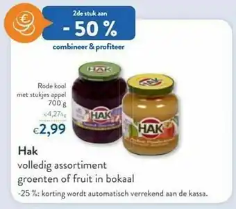 Hak rode kool met stukjes appel