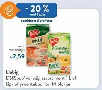 OKay Liebig tomaat met balletjes aanbieding