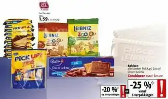 Colruyt Bahlsen zoo chocolate aanbieding