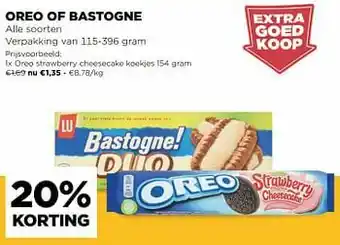 Jumbo Oreo strawberry cheesecake koekjes aanbieding