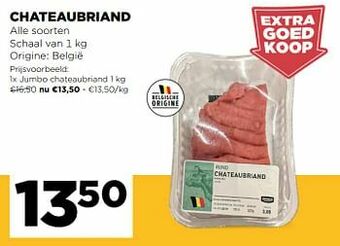 Jumbo Jumbo chateaubriand aanbieding