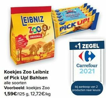 Carrefour Koekjes zoo aanbieding