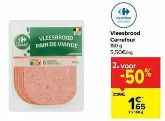 Carrefour Market Vleesbrood carrefour aanbieding