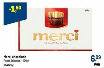 Makro Merci chocolade aanbieding