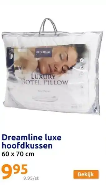 Action Dreamline luxe hoofdkussen aanbieding