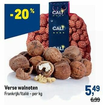 Verse walnoten