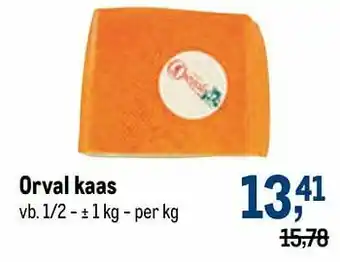 Makro Orval kaas aanbieding