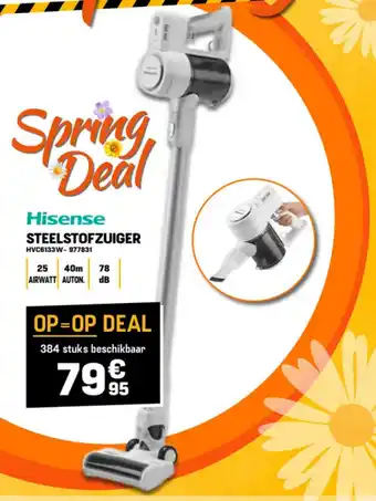 Electro Depot STEELSTOFZUIGER aanbieding