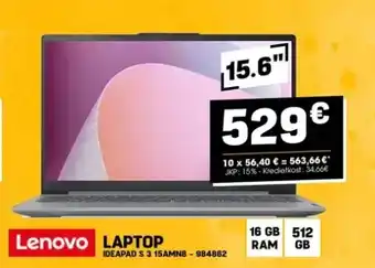 Electro Depot Lenovo LAPTOP aanbieding