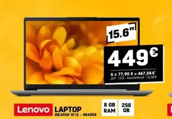 Electro Depot Lenovo LAPTOP aanbieding