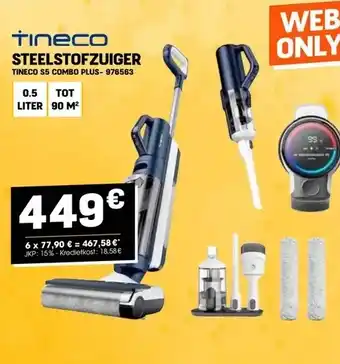 Electro Depot STEELSTOFZUIGER aanbieding