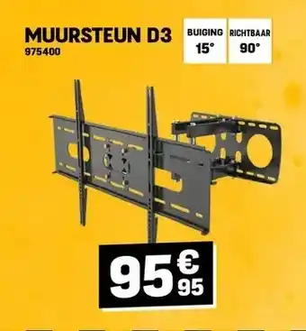 Electro Depot MUURSTEUN D3 aanbieding