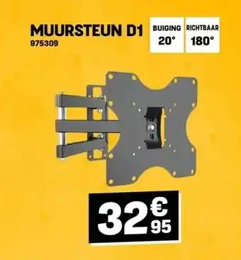 Electro Depot MUURSTEUN D1 aanbieding