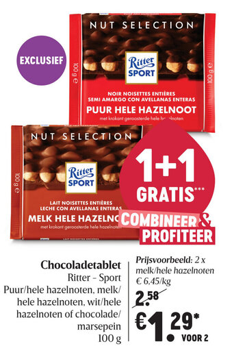 Delhaize Chocoladetablet aanbieding