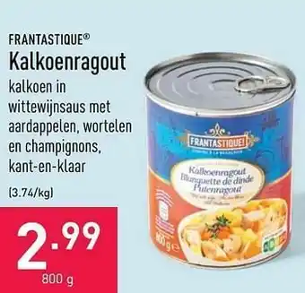 Frantastique kalkoenragout