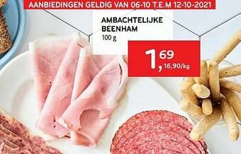 Alvo Ambachtelijke beenham aanbieding