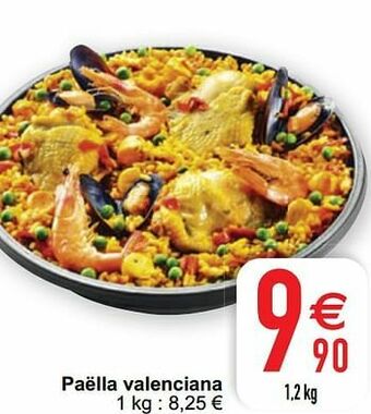 Cora Paëlla valenciana aanbieding