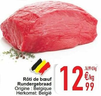 Cora Rôti de boeuf rundergebraad aanbieding