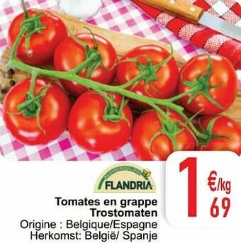 Tomates en grappe trostomaten