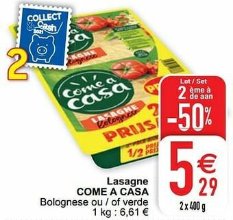 Cora Lasagne come a casa aanbieding