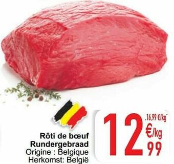 Cora Rôti de boeuf rundergebraad aanbieding