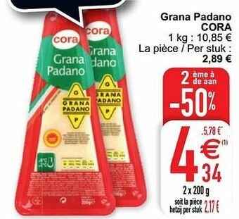 Cora Grana padano cora aanbieding