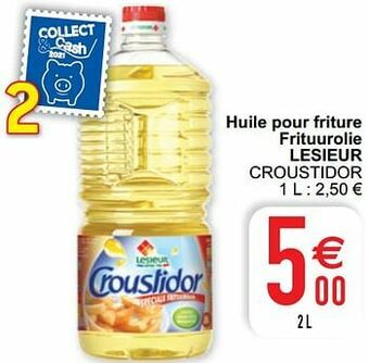 Cora Huile pour friture frituurolie lesieur croustidor aanbieding
