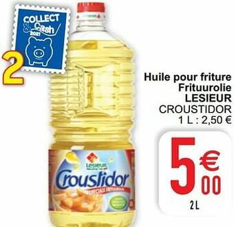 Cora Huile pour friture frituurolie lesieur croustidor aanbieding