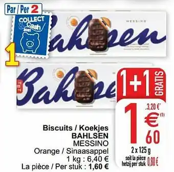 Cora Biscuits - koekjes bahlsen messino aanbieding