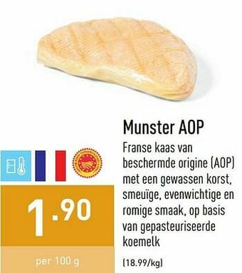 ALDI Munster aop aanbieding
