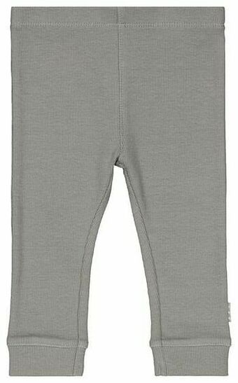 HEMA HEMA Newborn Broek Rib Grijs (grijs) aanbieding