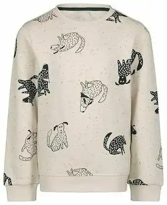 HEMA HEMA Kindersweater Hond Gebroken Wit (gebroken wit) aanbieding