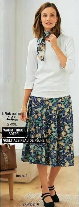 Damart Rok pull-on aanbieding