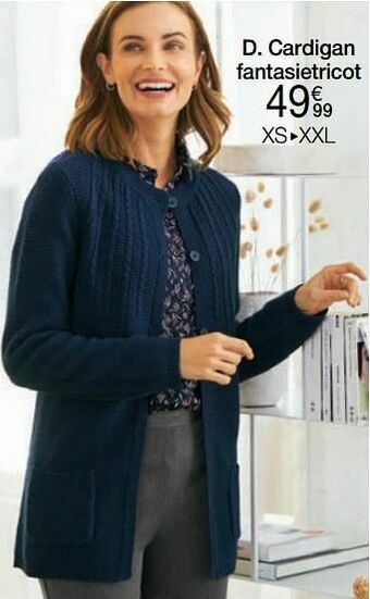 Damart Cardigan fantasietricot aanbieding