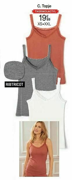 Damart Topje aanbieding