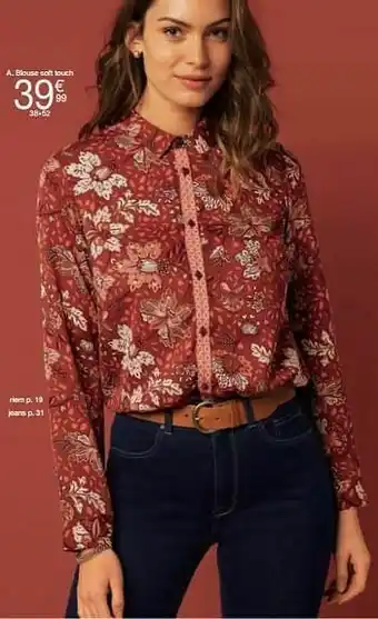 Blouse soft touch