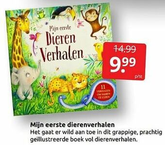 Boekenvoordeel Mijn eerste dierenverhalen aanbieding